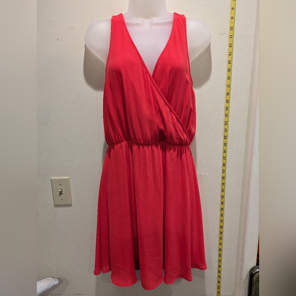 Lush Vibrant Red Fabric Size Medium